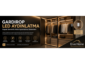 Gardırop LED Aydınlatma Sistemleri Neden Tercih Edilmeli