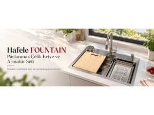 Şelale Eviye Nedir? Hafele FOUNTAIN Özellikleri ve Kullanımı