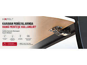 Karavan Mobilyalarında Hangi Menteşe Kullanılır? Hafele Karavan Menteşesi Seçim Rehberi