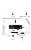 12V LED’li Profil Kanal 10x10 mm 3000K – Sök Tak 3 Mt