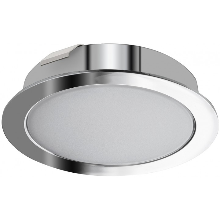 Slimfit Gömme Spot LED Aydınlatma 24V 3000K Parlak Krom Çerçeve 