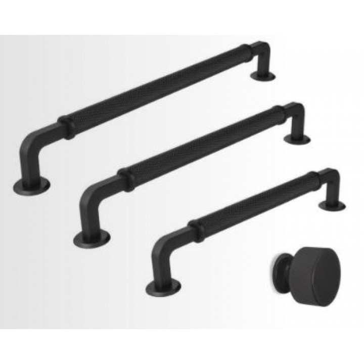 Hafele Mobilya Kulpu Aron 224mm Mat Siyah 