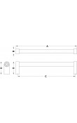 Hafele Mobilya Kulpu Verona 160mm Antik Bronz