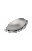 Hafele Kabuk Çekmece Kulpu Calisto 64mm Antik Gümüş