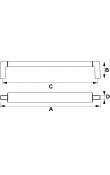 Hafele Marco Kulp Antrasit 160 mm