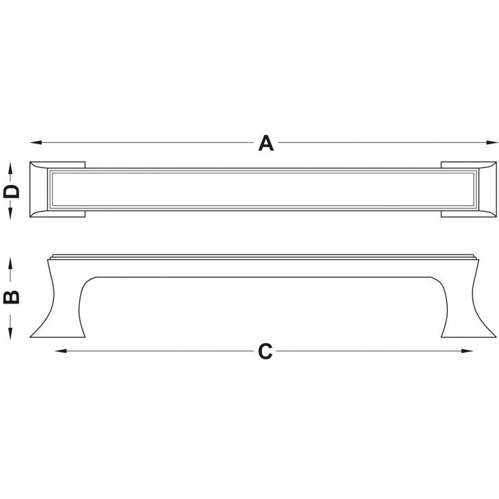 Hafele Mobilya Kulpu Martin Mk 160mm Mat Siyah