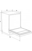Hafele Eternal Bulaşık Makinesi Solo 60 cm