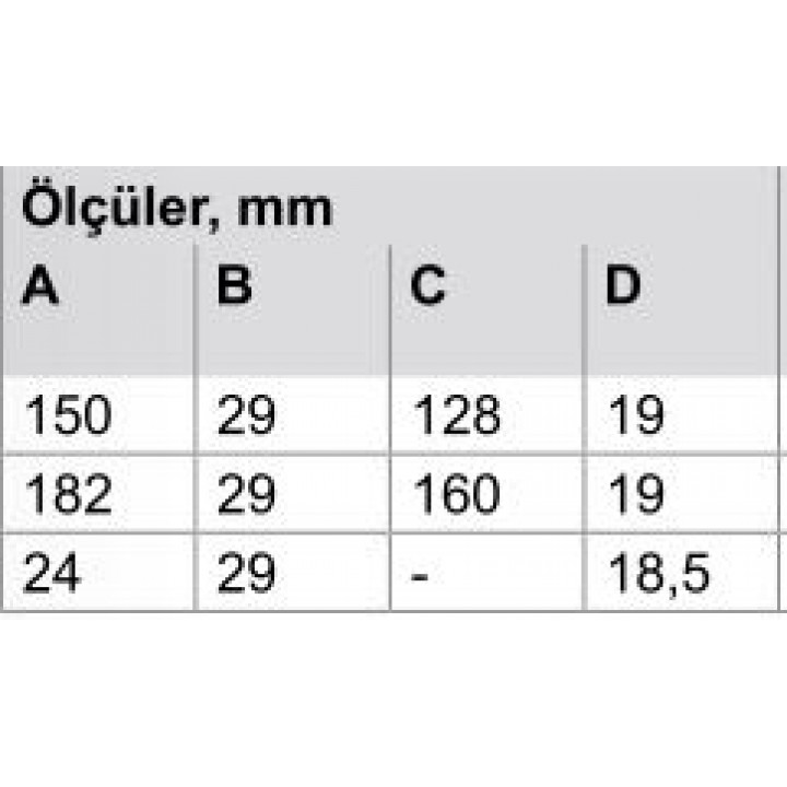 Hafele Düğme Kulp Deco H2325 Paslanmaz Çelik