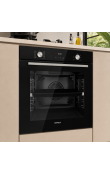 Hafele Ankastre Fırın Orion 10F 60cm Siyah Cam