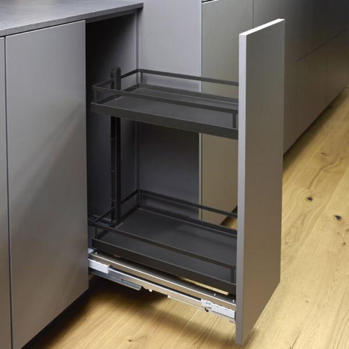 Hafele Dispensa Junıor Şişelik 300 mm Antrasit Renk