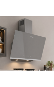 Hafele Ankastre Davlumbaz Orion 60 cm Duvar Tipi Gri 650 m3/h Emiş Gücü