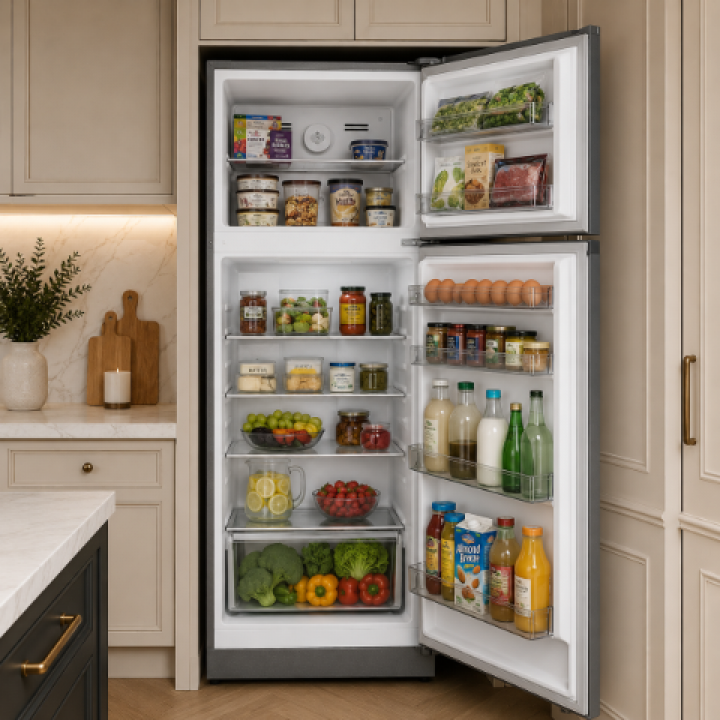 Hafele Eternal, Buzdolabı Solo Üstten Donduruculu, No-Frost, 415 L 70 cm İnox