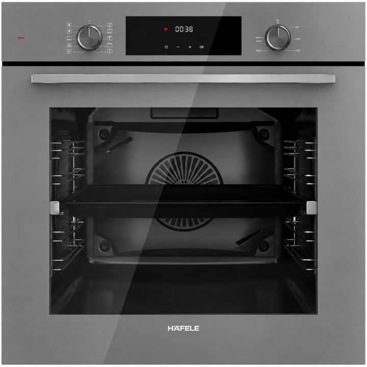 Hafele Ankastre  Fırın  Orion 10F 60cm Gri Cam