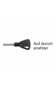 Hafele EL 7200 Dijital Akıllı Kapı Kilidi Siyah