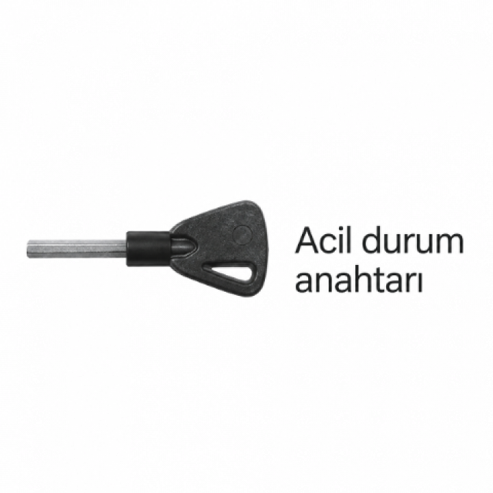 Hafele EL 7200 Dijital Akıllı Kapı Kilidi Siyah