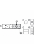Hafele Connect Mesh 6 Çıkışlı Dağıtıcı 24 V 120 W Siyah