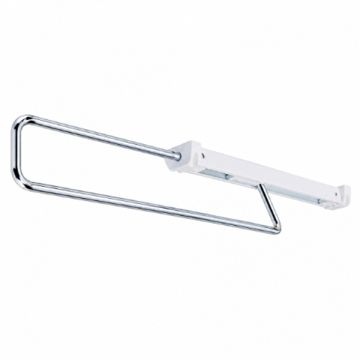Hafele Dress Line Çekilebilir Elbise Askı Rayı 350 mm Beyaz