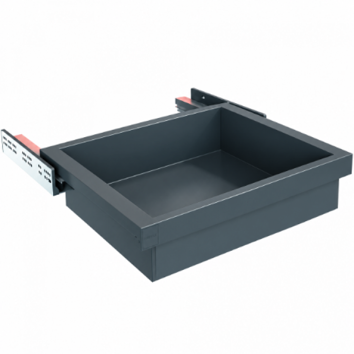 Hafele Dress Line Gardırop Çekmecesi 600 mm Antrasit