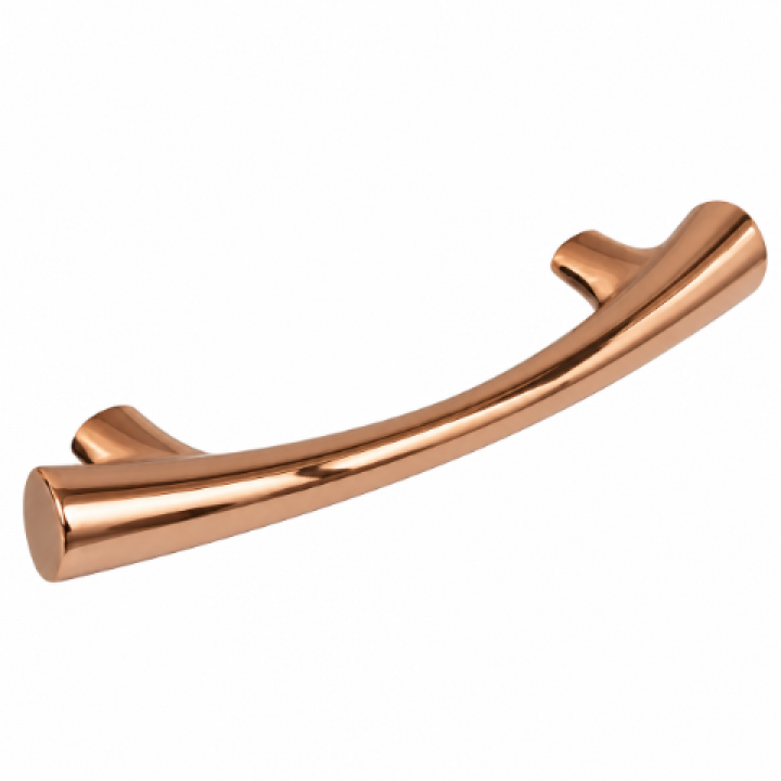 Häfele Arco Akslı Kulp 128 mm Parlak Bakır