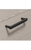 Hafele Déco H2520 Akslı Kulp 96 mm Mat Siyah
