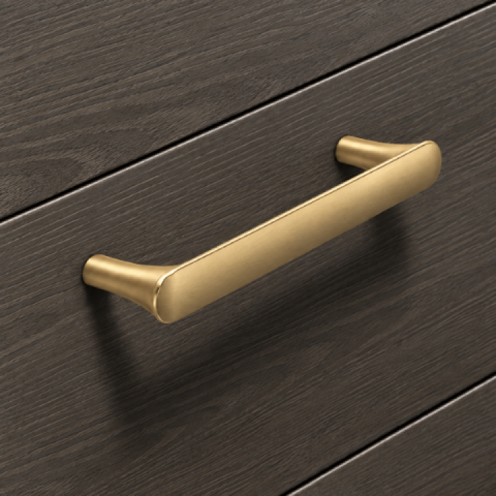 Hafele Déco H2520 Akslı Kulp 192 mm Mat Altın