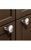 Hafele Deco H2525 Düğme Kulp 26 mm Krom Parlak