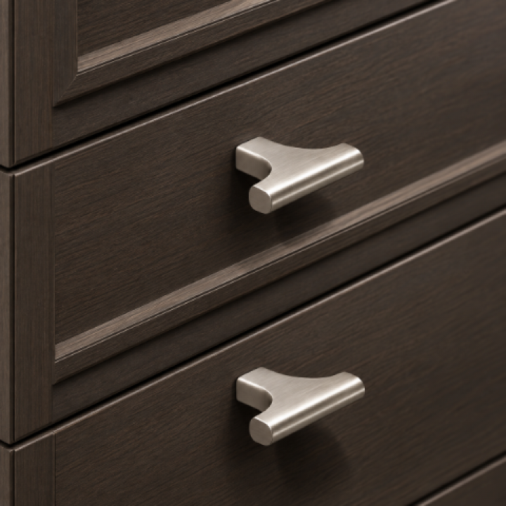 Hafele Deco H2535 Düğme Kulp 47 × 9 mm Paslanmaz Çelik