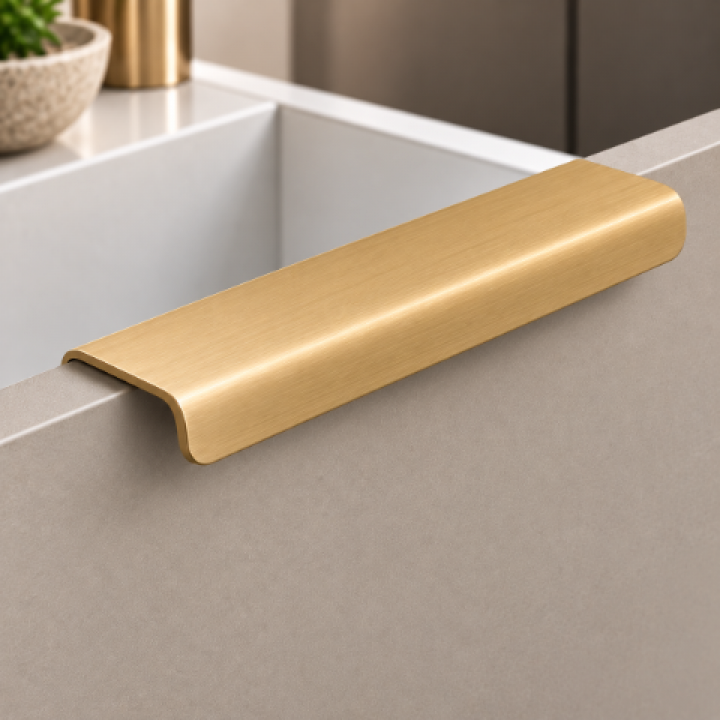 Hafele Deco H2550 Entegre Kulp 192 mm Mat Altın