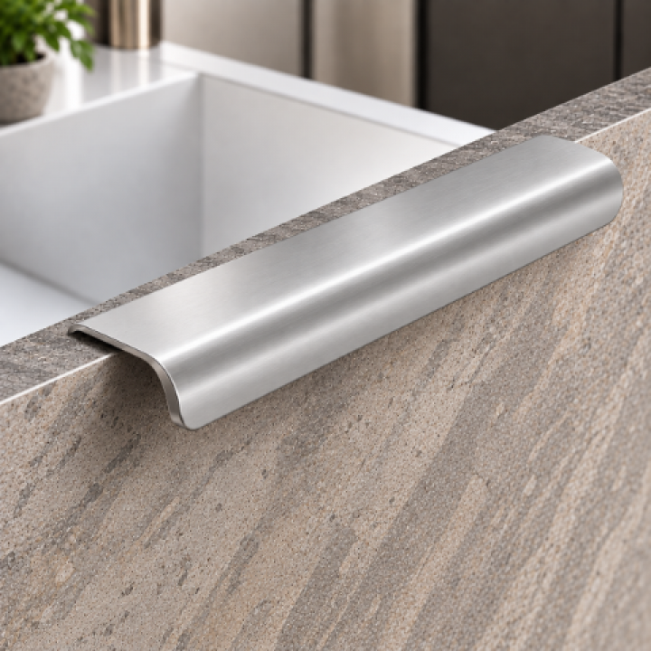 Hafele Deco H2550 Entegre Kulp 320 mm Mat Krom