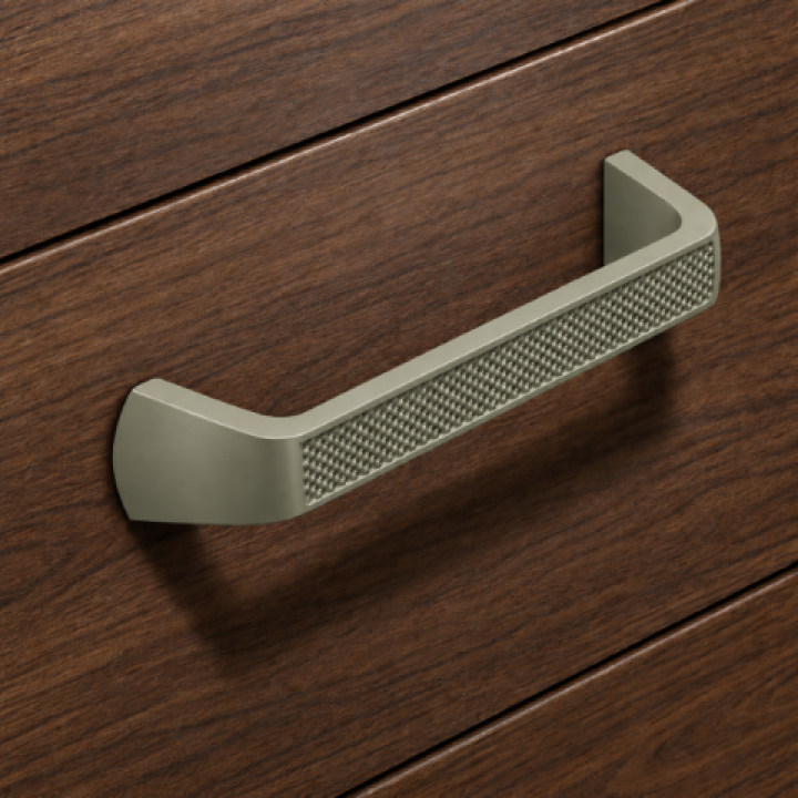 Hafele Deco H2555 Akslı Kulp 128 mm Zeytin Gri