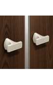 Hafele Déco H2560 Düğme Kulp 41 mm İnci Beyaz