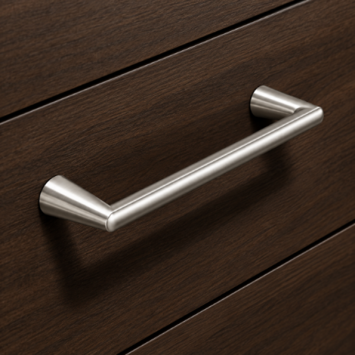 Hafele Deco H2565 Akslı Kulp 128 mm Paslanmaz Çelik