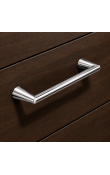 Hafele Deco H2565 Akslı Kulp 128 mm Krom Parlak