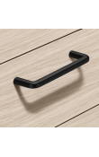Hafele Deco H2590 Akslı Kulp 96 mm Mat Siyah