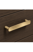 Hafele Deco H2320 Akslı Kulp 96 mm Mat Altın