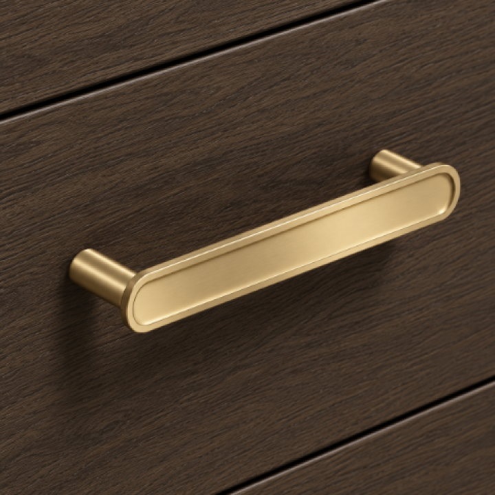 Hafele Deco H2320 Akslı Kulp 192 mm Mat Altın