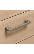 Hafele Deco H2330 Akslı Kulp 96 mm Grafit
