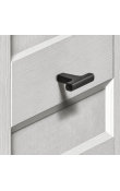 Hafele Deco H2335 Düğme Kulp 47×9 mm Mat Siyah