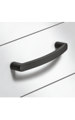 Hafele Deco H2370 Akslı Kulp 96 mm Mat Siyah
