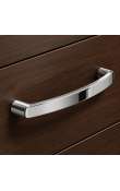 Hafele Deco H2370 Akslı Kulp 128 mm Krom Parlak