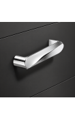 Hafele Deco H2390 Akslı Kulp 128 mm Krom Parlak