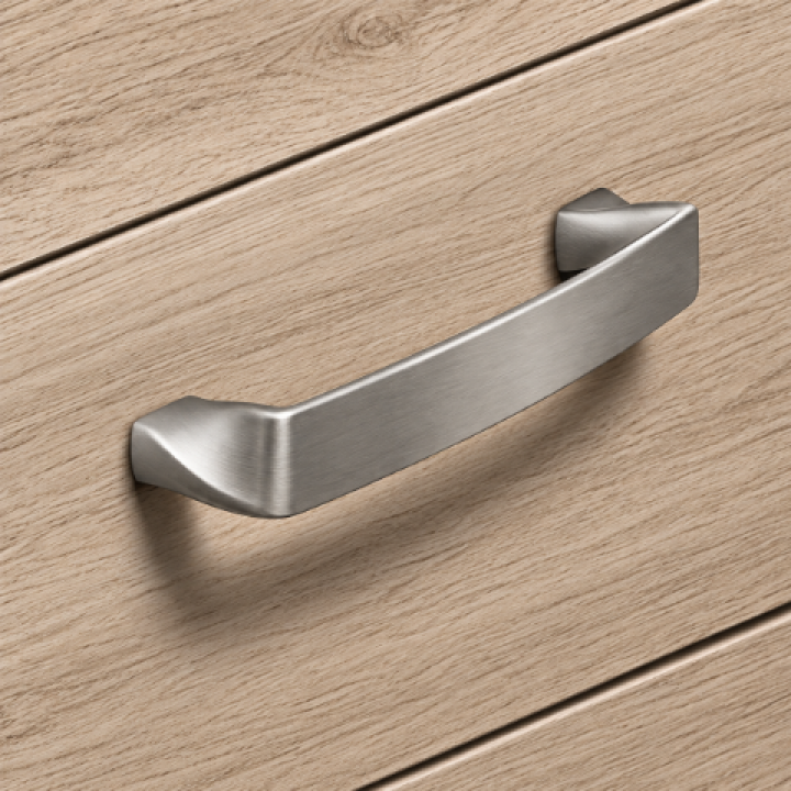 Hafele Deco H2395 Akslı Kulp 128 mm Paslanmaz Çelik