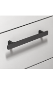 Hafele Deco H2115 Akslı Kulp 320 mm Mat Siyah