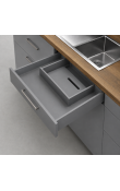 Hafele Matrix Box P Yavaşlatıcılı Eviye Altı Çekmece Sistemi 350 mm Antrasit
