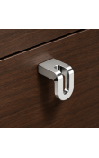 Hafele Deco H2165 Düğme Kulp Krom Parlak