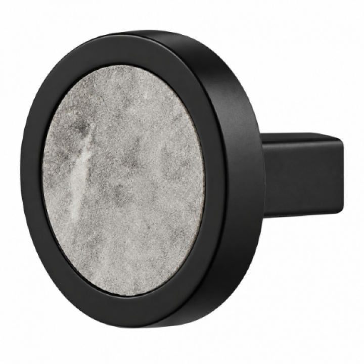 Hafele Deco H2175 Düğme Kulp Mat Siyah
