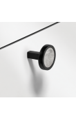 Hafele Deco H2175 Düğme Kulp Mat Siyah
