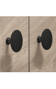 Hafele Deco H1960 Düğme Kulp Mat Siyah