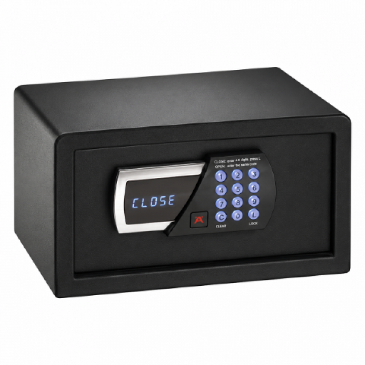 Hafele AUGUST Elektronik Otel Kasası 200 × 350 × 215 mm Siyah