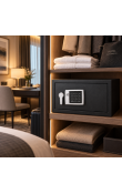 Hafele HOLDE Elektronik Otel Kasası 200 × 430 × 350 mm Siyah